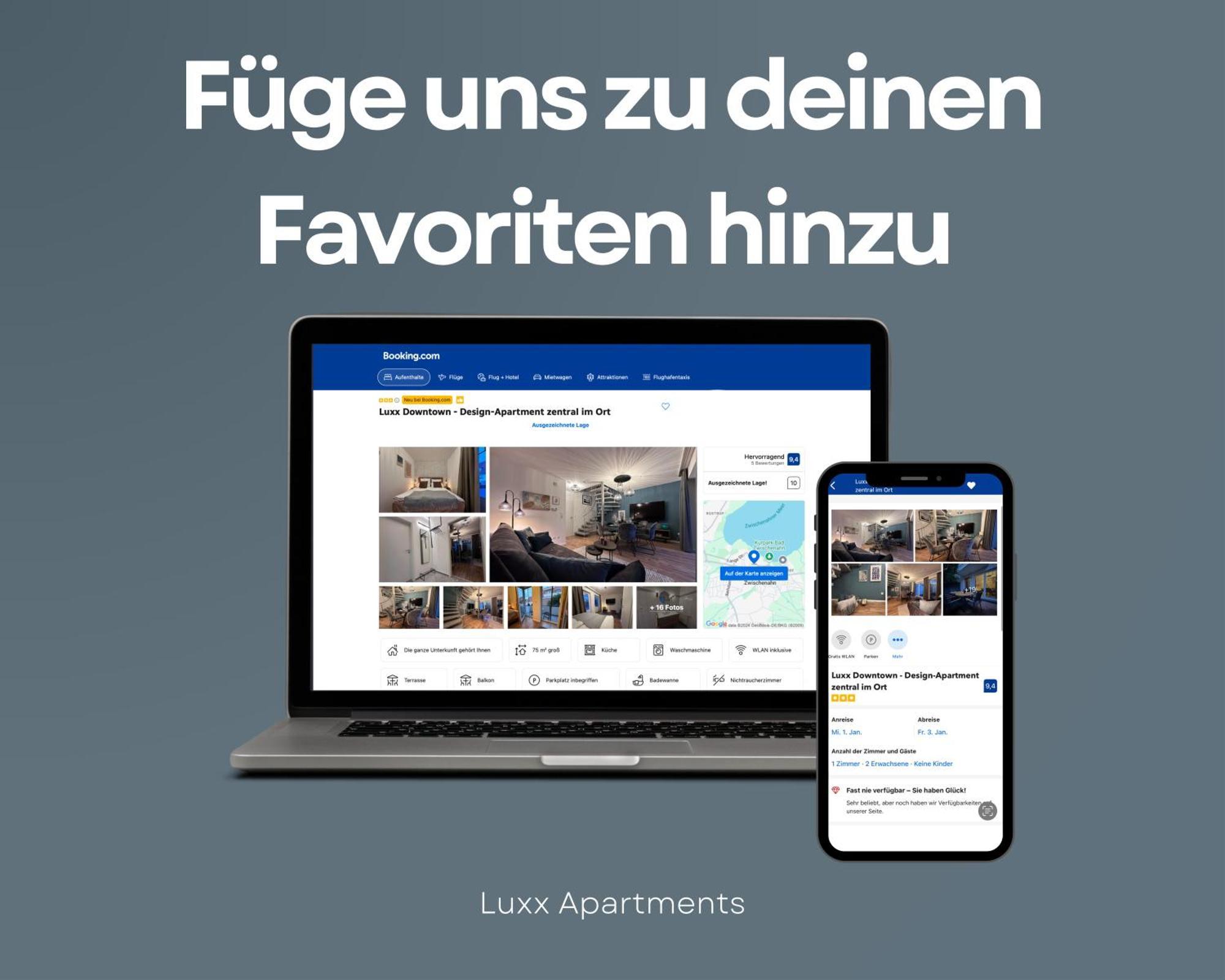 Luxx Downtown - Design-Apartment Zentral Im Ort Bad Zwischenahn Εξωτερικό φωτογραφία